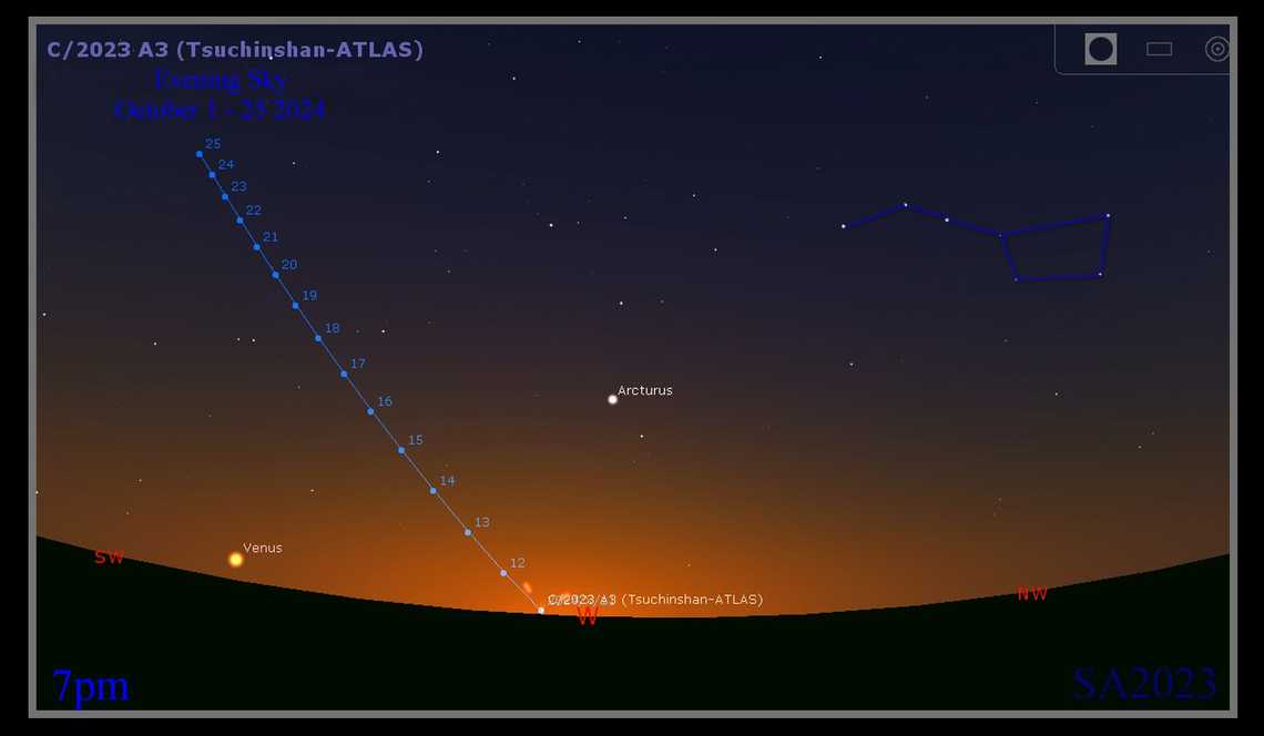 comet a3 finder chart 4 1